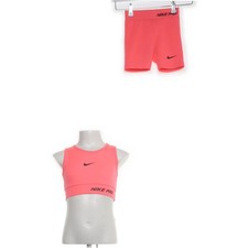 Nike, zestaw dresów, rozmiar: 134/140, elastan/poliester, różowy #Pfs na sprzedaż  PL
