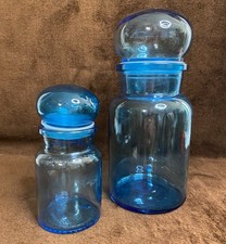 Vintage blue glass for sale  Milton