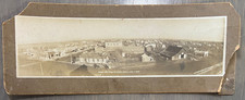 Foto panorâmica da cidade fantasma do Kansas visão panorâmica dos olhos dos pássaros Athol KS Great Plains 1914 comprar usado  Enviando para Brazil