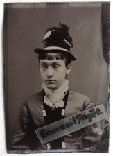 Ferrotype photo portrait d'occasion  Beaufort-en-Vallée