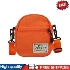 Moda Feminina Bolsa Transversal Patchwork de Lona Casual Mini Bolsas (Laranja) #g comprar usado  Enviando para Brazil
