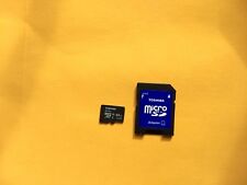 Toshiba 64 GB Class 10 Micro SD MicroSD HC Card w Adapter + WARRANTY + FREE SHIP for sale  Andover