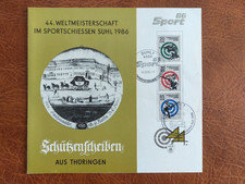 Gedenkblatt ddr weltmeistersch gebraucht kaufen  Köthen