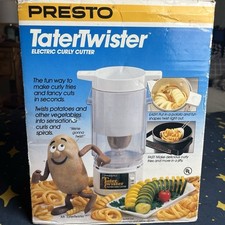 Cortador elétrico vintage Presto TaterTwister encaracolado com manual e caixa comprar usado  Enviando para Brazil