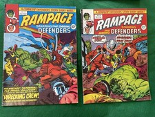 Marvel comics rampage for sale  WATFORD