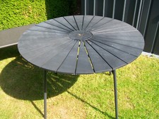 Gartentisch rund anthrazit gebraucht kaufen  Becherbach, Hausen, Schneppenbach