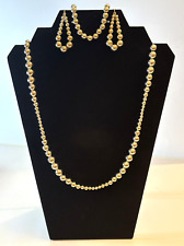 925 earrings necklace set for sale  Lynbrook