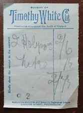 Timothy white ltd for sale  HASTINGS