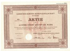 Gebrüder kiefer 800dm usato  Spedire a Italy