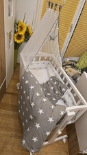 Wiegeset weiß grau gebraucht kaufen  Schechen