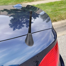 Antena de alumínio preta curta 4" mastro de haste de alimentação AM/FM para BMW Série 1 2005-2013 comprar usado  Enviando para Brazil