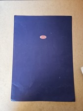 Brochure bugatti lingua usato  Macomer