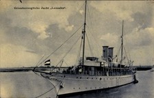 Ak Großherzogliche Jacht Lenssahn Wielkiego Księcia Fryderyka Augusta... - 11307480 na sprzedaż  Wysyłka do Poland