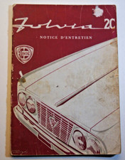 Lancia fulvia carnet d'occasion Lancia fulvia carnet d'occasion  Cannes-La-Bocca