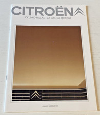 Brochure publicitaire citroen d'occasion  Quarré-les-Tombes
