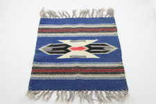 Tapete de corredor de mesa vintage novo México sudoeste Chimayo tecido lã franjas comprar usado Tapete de corredor de mesa vintage novo México sudoeste Chimayo tecido lã franjas comprar usado  Enviando para Brazil