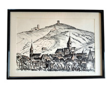Dessin tableau ribeauvillé d'occasion  Saverne