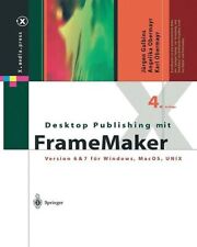 Desktop publishing framemaker gebraucht kaufen  Berlin