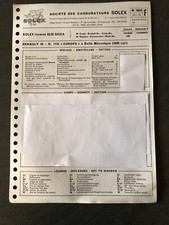 Fiche technique 1975 d'occasion  Angoulême