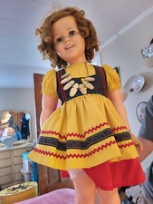 Boneca Shirley Temple 1984 com certificado 36 polegadas, usado comprar usado  Enviando para Brazil