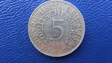 1958 seltenster silberfünfer gebraucht kaufen  München