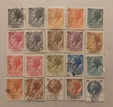 Francobolli italia 1955 usato  Treviglio