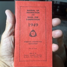 1949 rules competition for sale  Wildwood