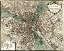 Canvas paris map for sale  Manahawkin