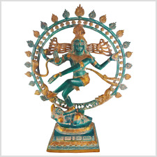 Shiva nataraja messing gebraucht kaufen  Hamburg