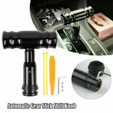 1x Universal Alumínio Automático T Gear Stick Botão de Mudança Alavanca de Mudança Cabeça Preta comprar usado  Enviando para Brazil