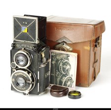 Câmera Voigtlander Superb TLR 6x6 Heliar EX comprar usado  Enviando para Brazil