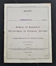 1918 antigo WEST BRANCH BELL PHONE CO lycoming pa Relatório Escrito à Mão LIVRO comprar usado  Enviando para Brazil