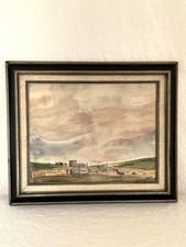 Vintage countryside watercolor for sale  Sahuarita