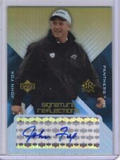 John Fox 2004 UD Reflections Signature Reflections Auto Carolina Panthers comprar usado  Enviando para Brazil