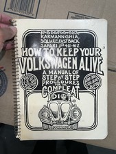 1973 Muir How to Keep Your Volkswagen Alive Beetle Bus Karmann Book Buggie comprar usado  Enviando para Brazil