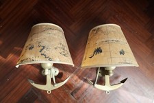 Coppia appliques ottone usato  Pescara