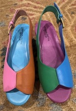 Tamancos de sandália plataforma CHARLOTTE STONE Cedric Colorblock em cabana tamanho. 8 novos sem caixa comprar usado  Enviando para Brazil
