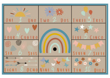Bilingual boho counting for sale  Resaca