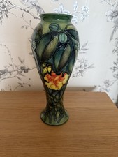 Moorcroft pottery vase for sale  STAFFORD