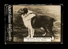Cartão de cigarro ROUGH COLLIE LASSIE SHEEPDOG com nome para cachorro Ogdens Guiné Gold, usado comprar usado  Enviando para Brazil