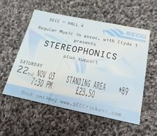 Stereophonics 2003 22nd for sale  JOHNSTONE
