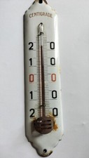 Ancien thermomètre émaillé d'occasion  Chaumont