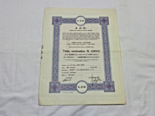 Certificato azionario gi. usato  Varano Borghi