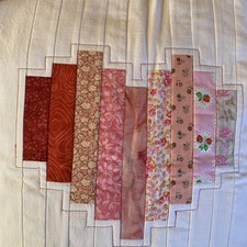 Kissenhülle herz patchwork gebraucht kaufen  Bedburg-Hau