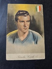 Cartolina calciatori anni usato  Italia