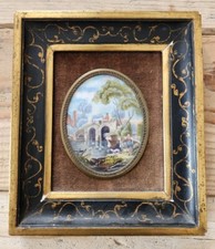 Ancien tableau miniature d'occasion  Coutouvre