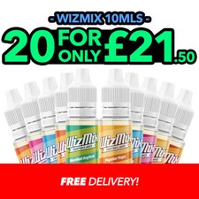 Wizmix vape liquid for sale  PETERBOROUGH