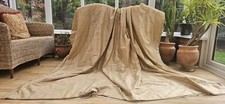 Gold silk interlined for sale  MORECAMBE
