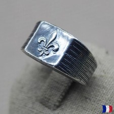 Bague fleur lys d'occasion  Valence