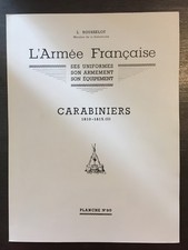 Rousselot planche carabiniers d'occasion Rousselot planche carabiniers d'occasion  Magalas